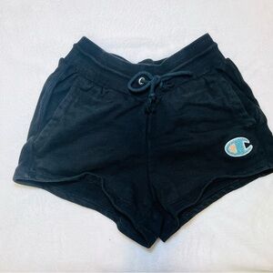 Champion Reverse Weaves Black cotton Shorts size S